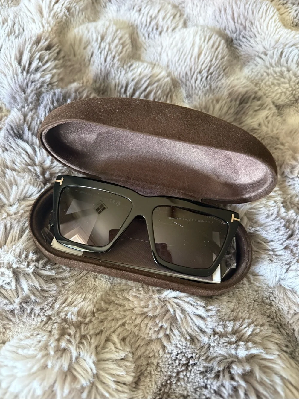 Tom Ford Black Square Sunglasses